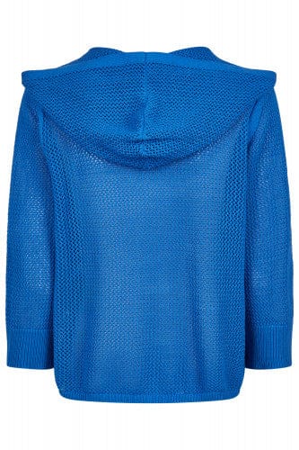 Barbara Lebek Crochet Knit Hoodie