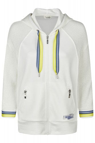 Barbara Lebek Contrast Knit Hoodie