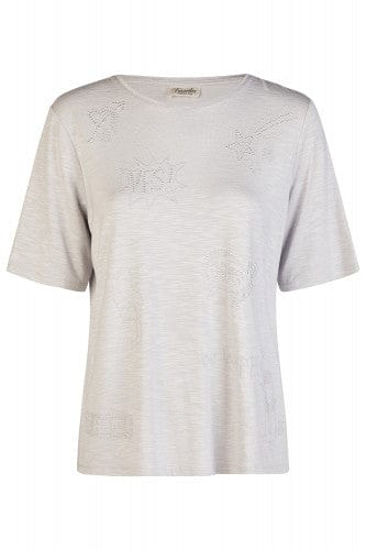 Barabara Lebek Detail T-Shirt