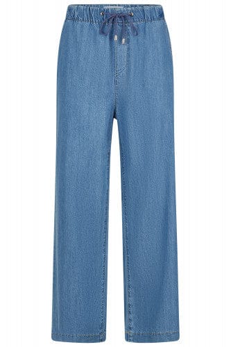 ANNA MONTANA Drawstring Culotte Jean