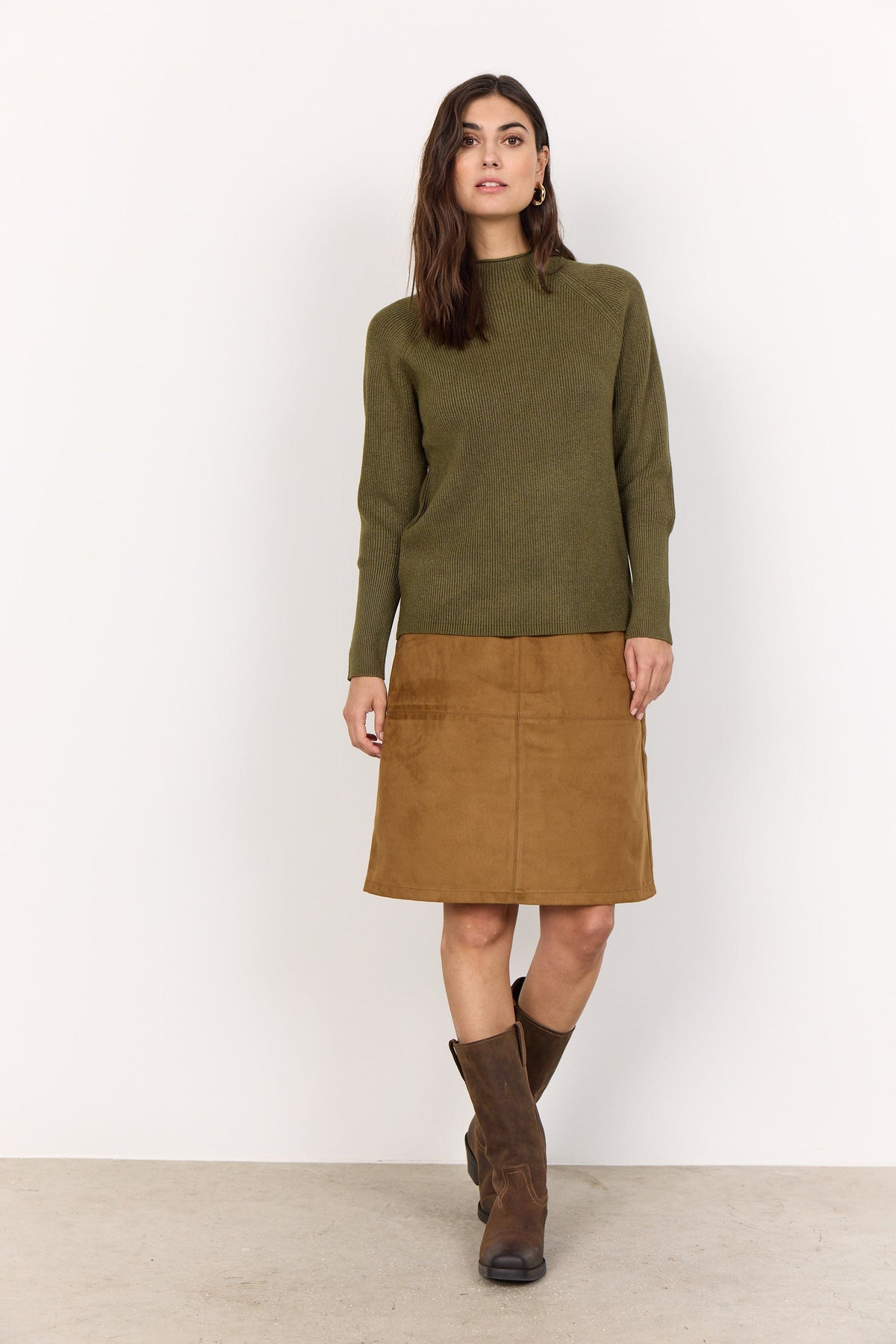 Soyaconcept Rib Knit Sweater