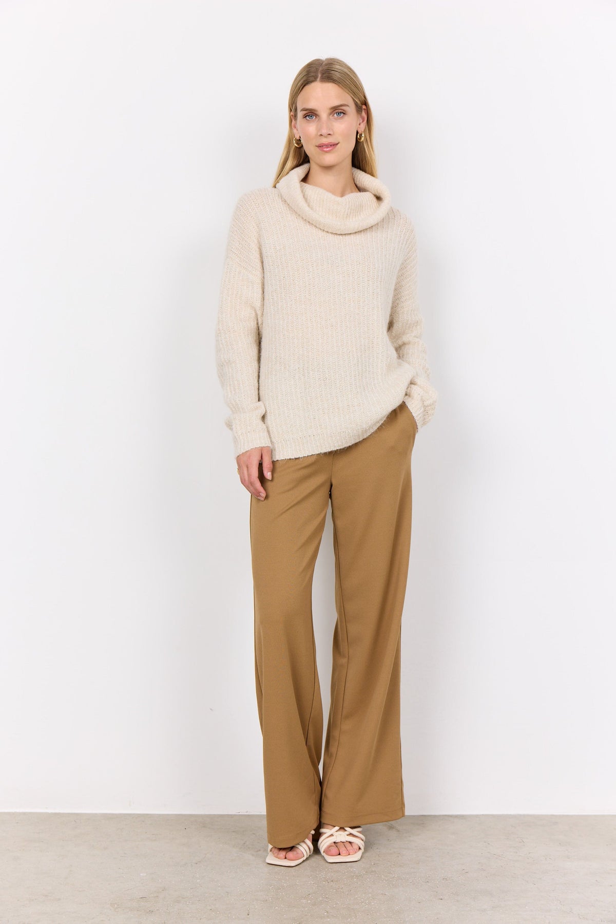 Soyaconcept Fold Neck Knit