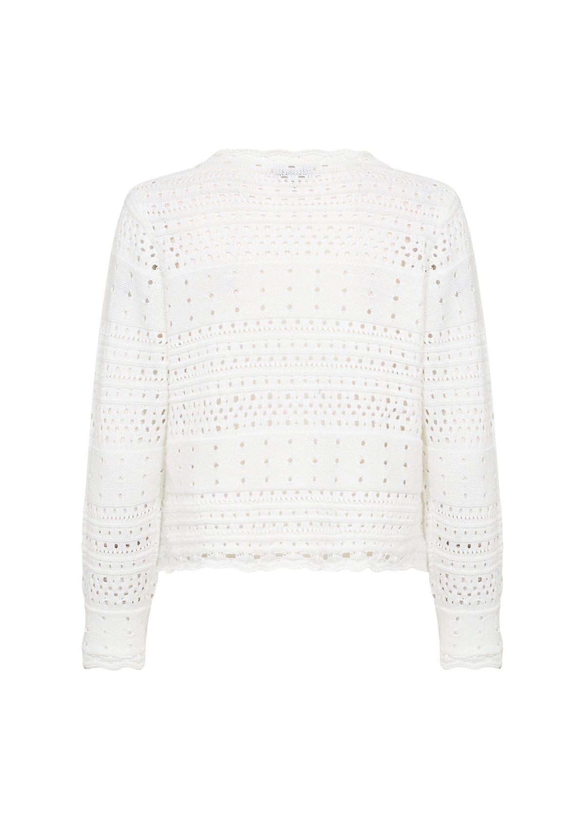 Soyaconcept Crochet Tie Front Jacket