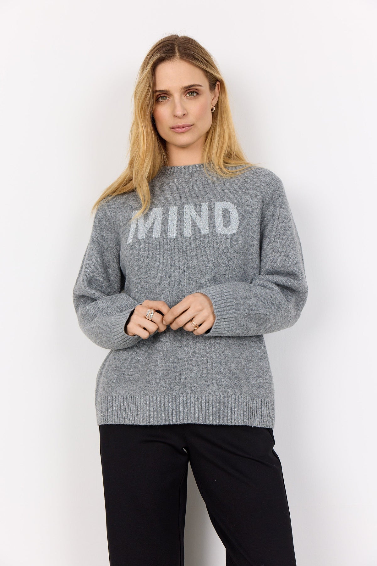 Soyaconcept Slogan Knit