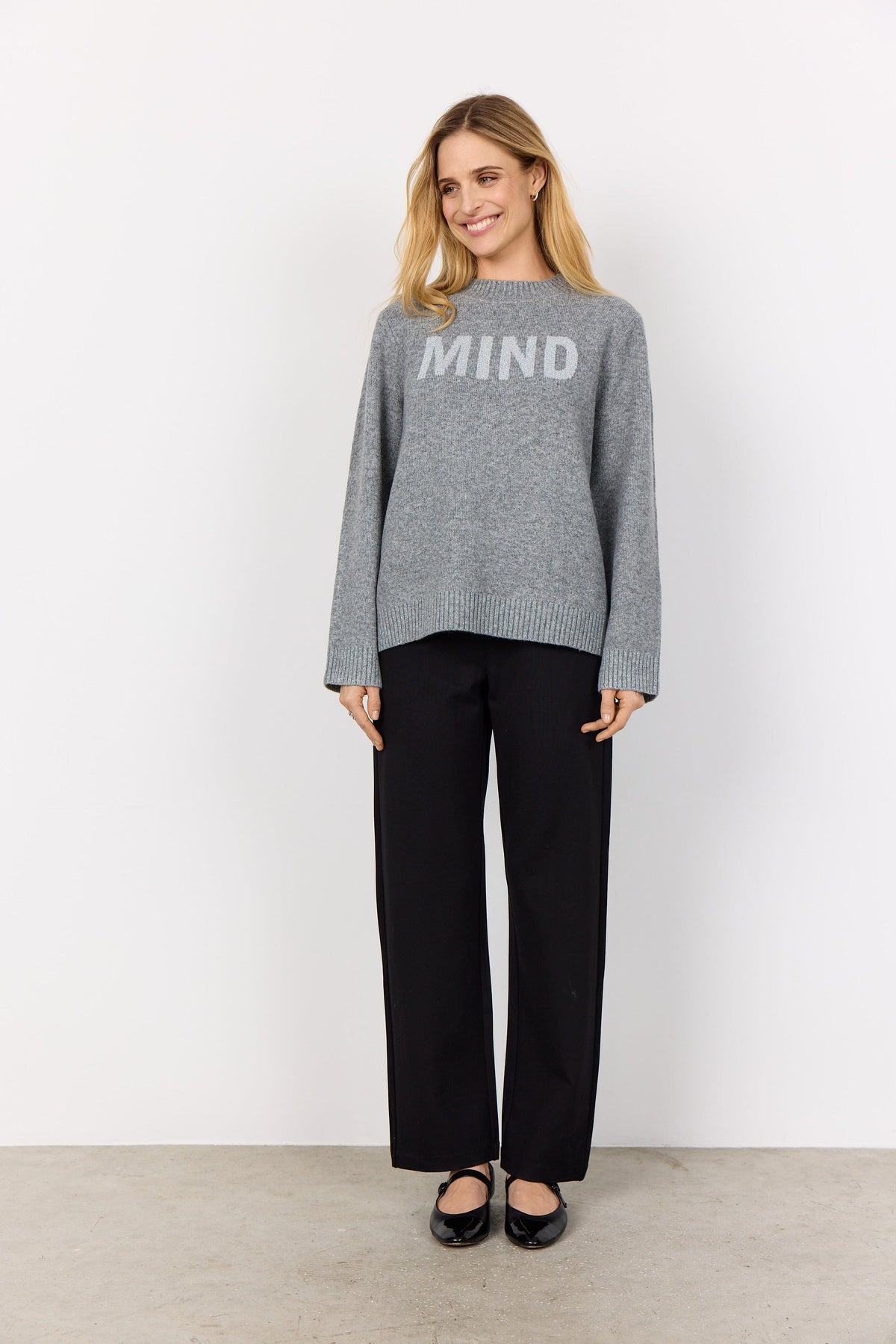 Soyaconcept Slogan Knit