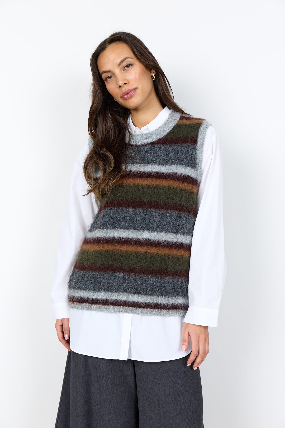 Soyaconcept Textured Waistcoat