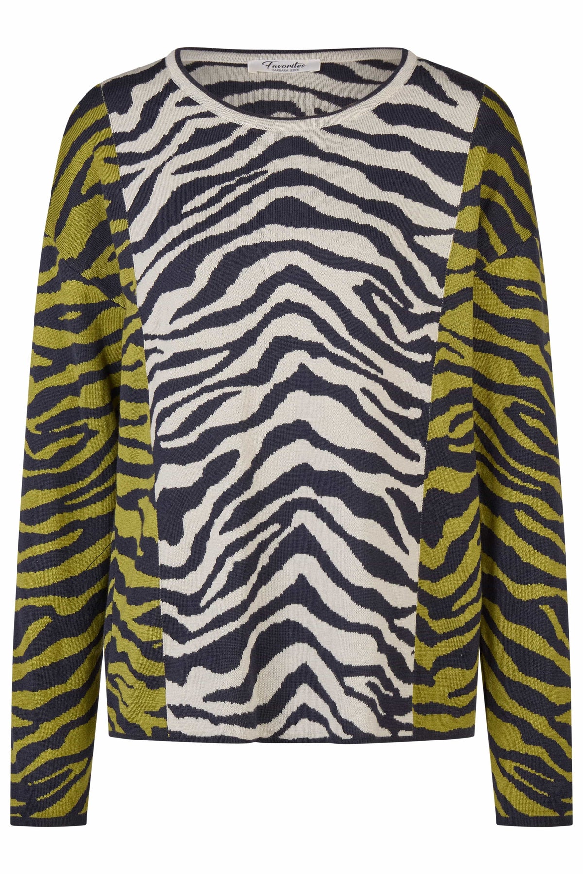 Barbara Lebek Animal Print Knit