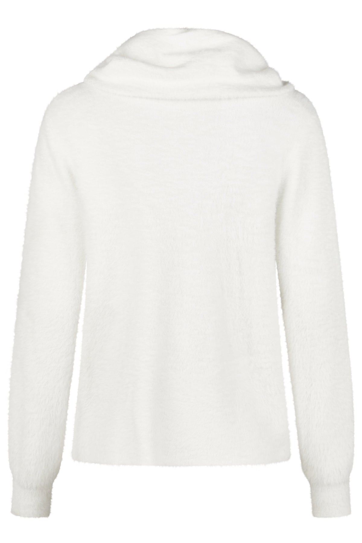 Barbara Lebek Cowl Neck Fuzzy Jumper