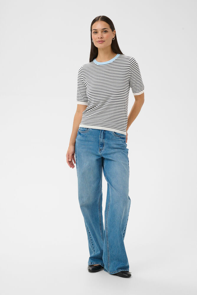 KAFFE Stripe Knit