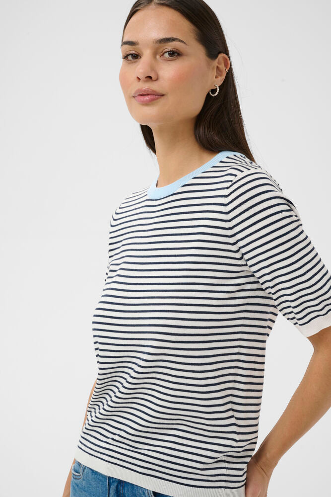 KAFFE Stripe Knit