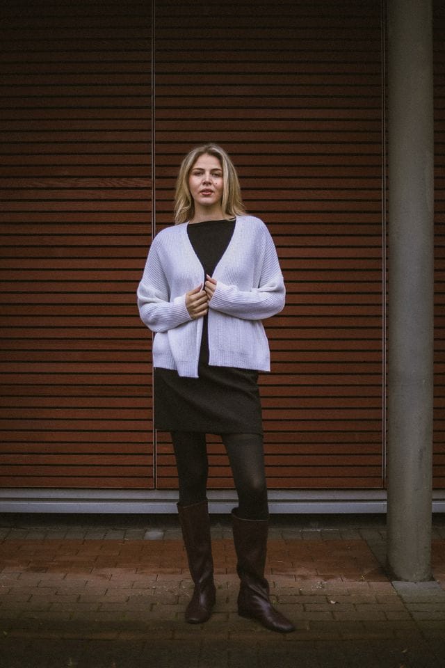 ART Rib Cardigan