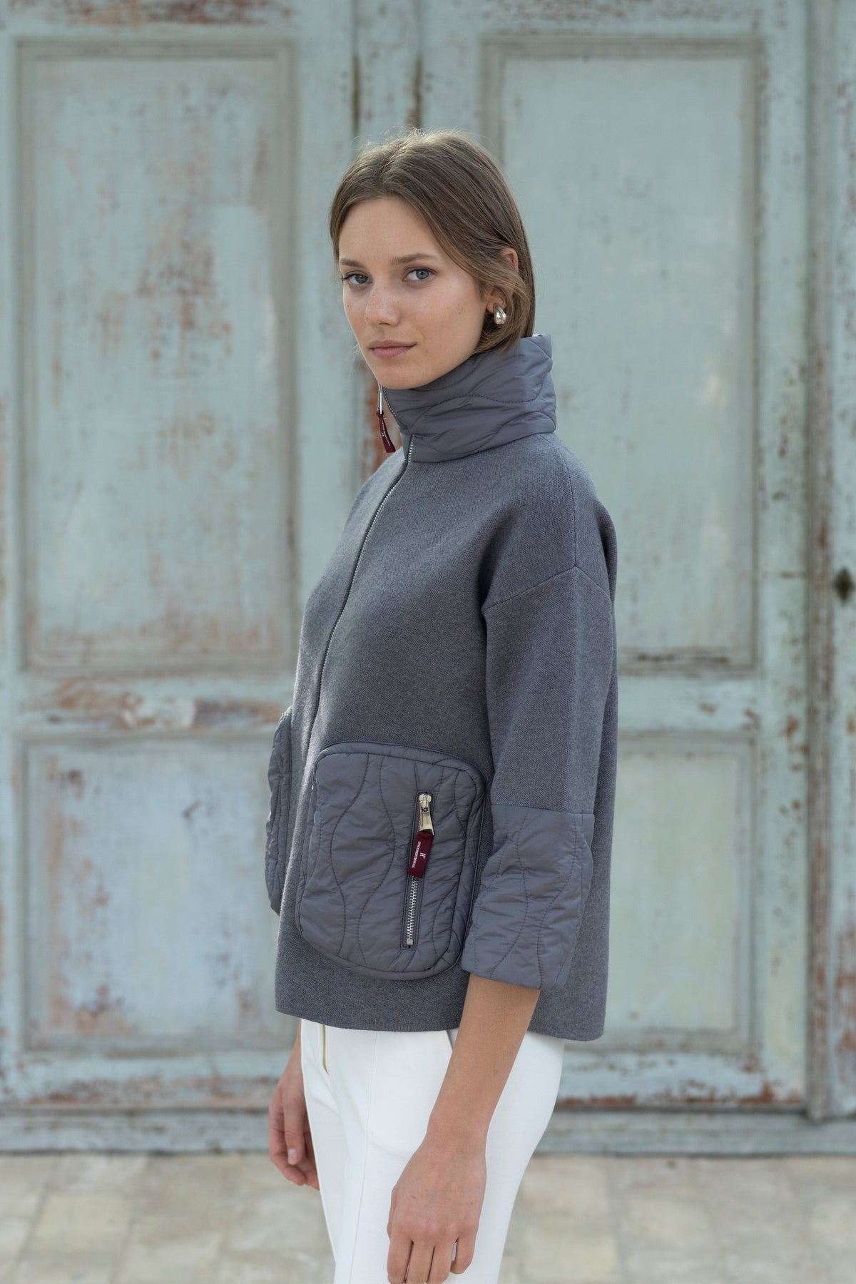 Hongo Quilted Pocket Jacket