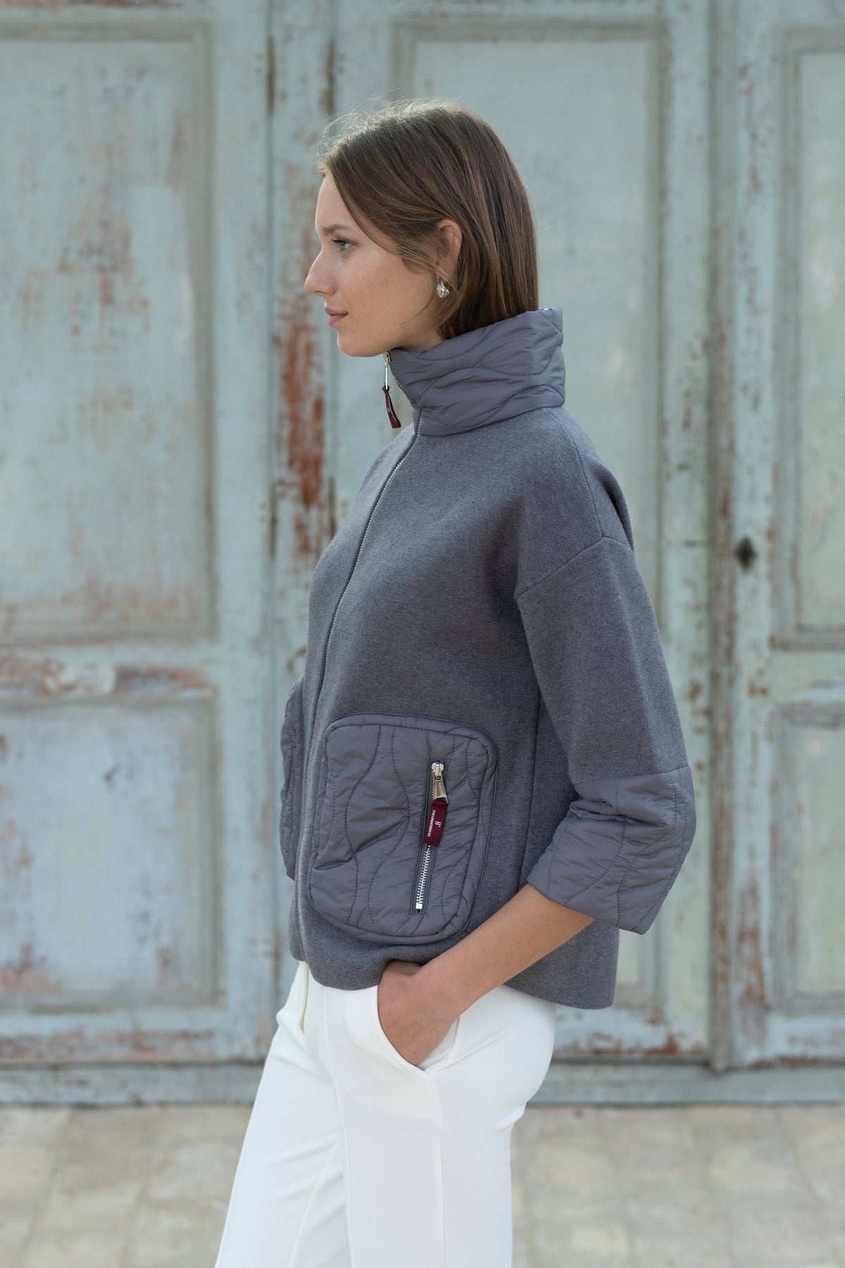Hongo Quilted Pocket Jacket