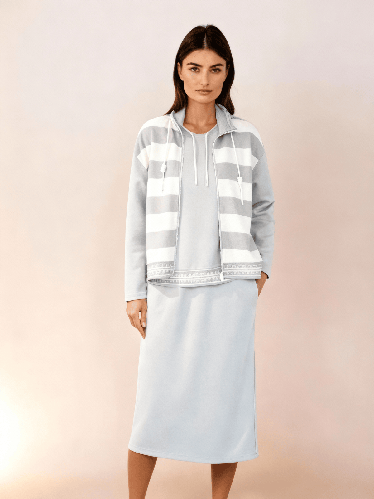 Barbara Lebek Zip Knit Jacket