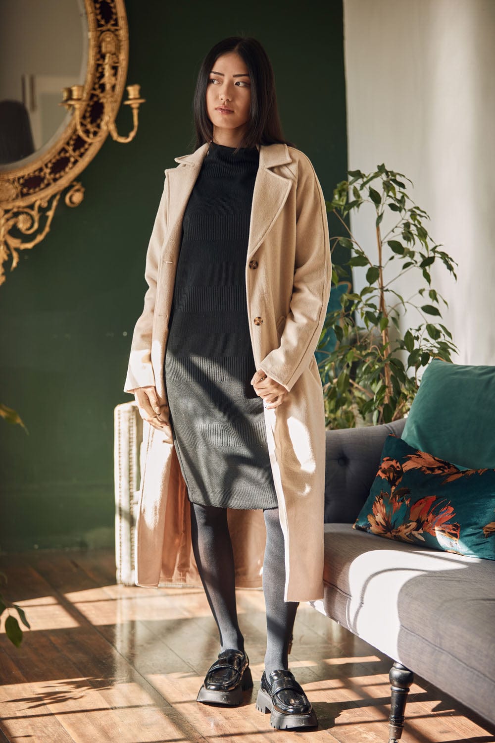Soyaconcept Classic Belted Coat