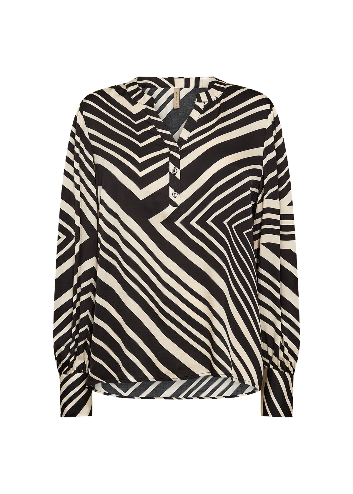 Soyaconcept Chevron Print Blouse