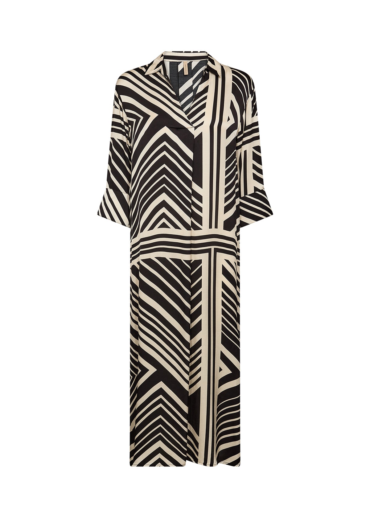 Soyaconcept Chevron Print Dress