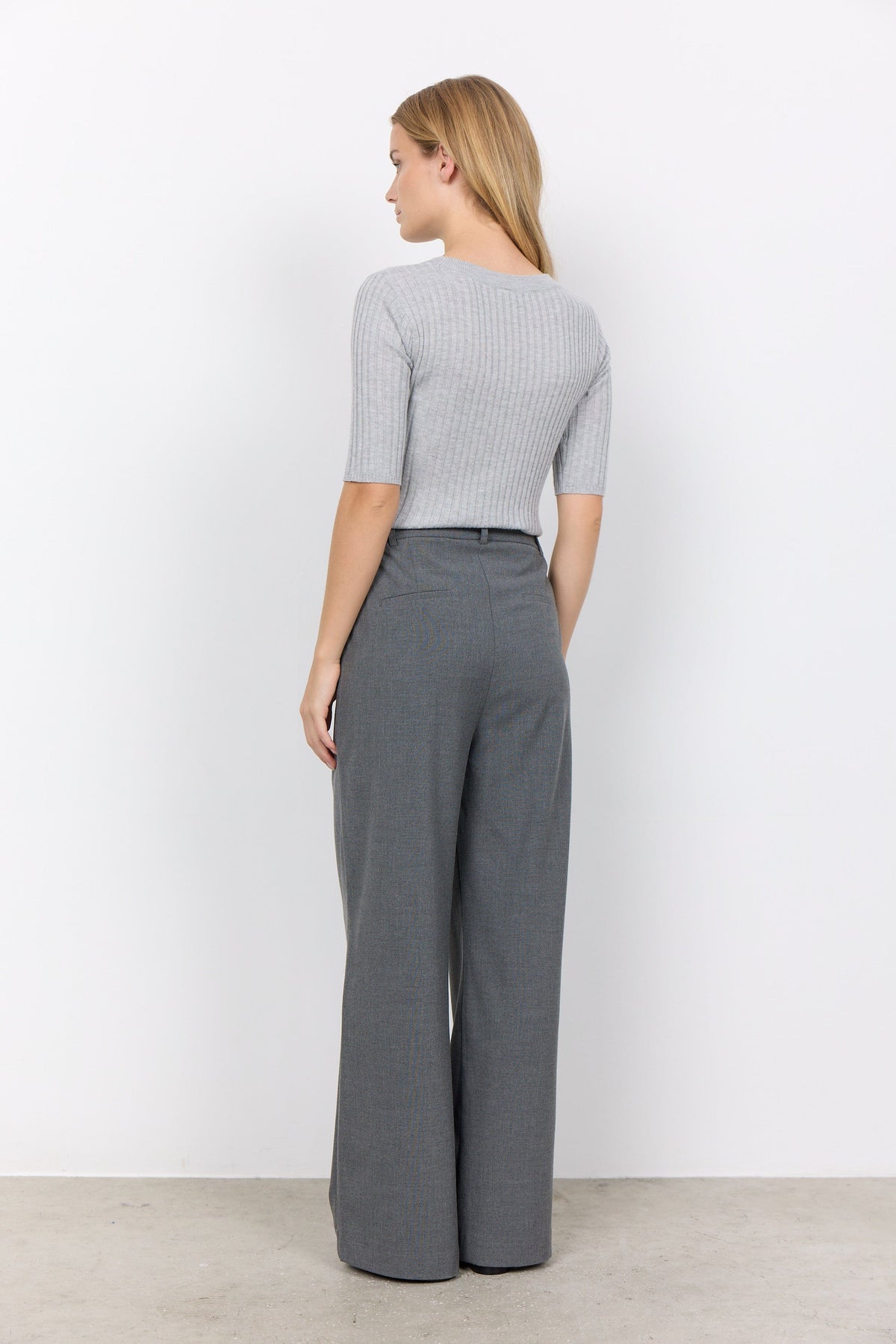 Soyaconcept Pleat Front Suit Trouser