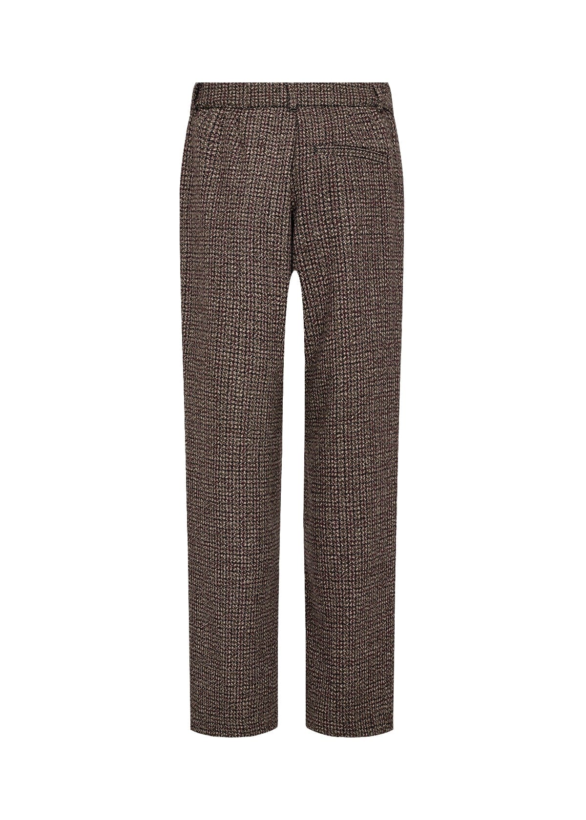 Soyaconcept Check Straight Leg Trouser