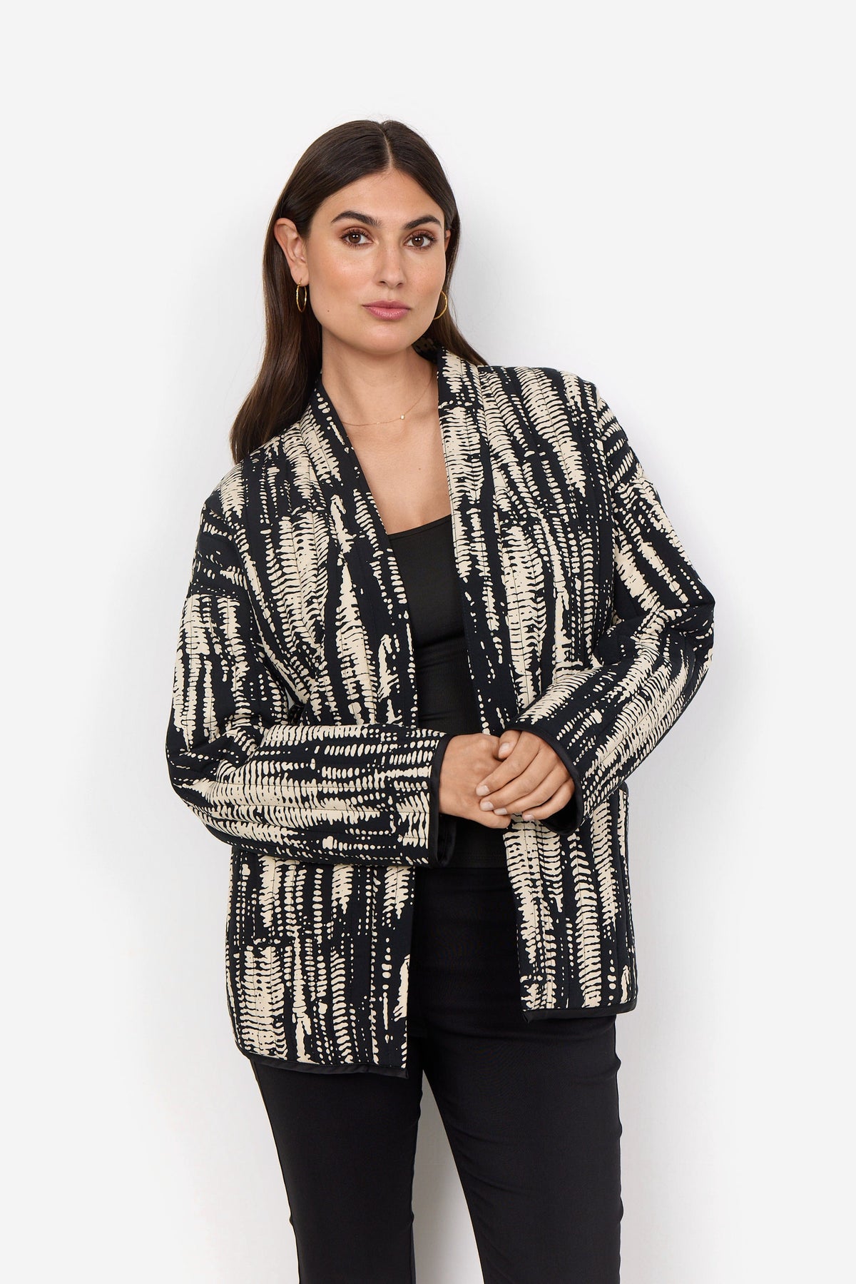 Soyaconcept Quilted Print Jacket