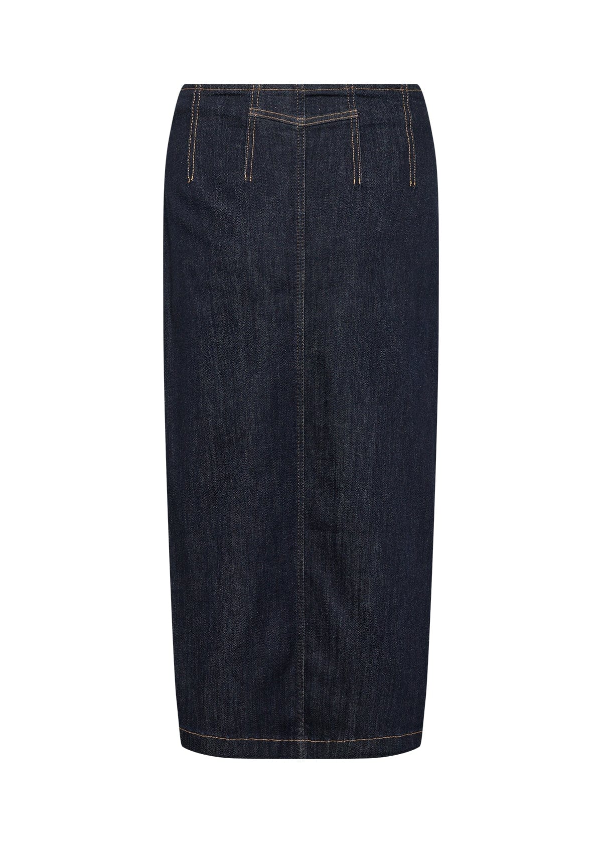 韓国商品/THEMUSEUMVISITOR DIAGONAL ZIPPER WASHED DENIM SKIRT DIAGONAL ZIPPER DETAILED WASHED DENIM SKIRT (WASHED BLUE
