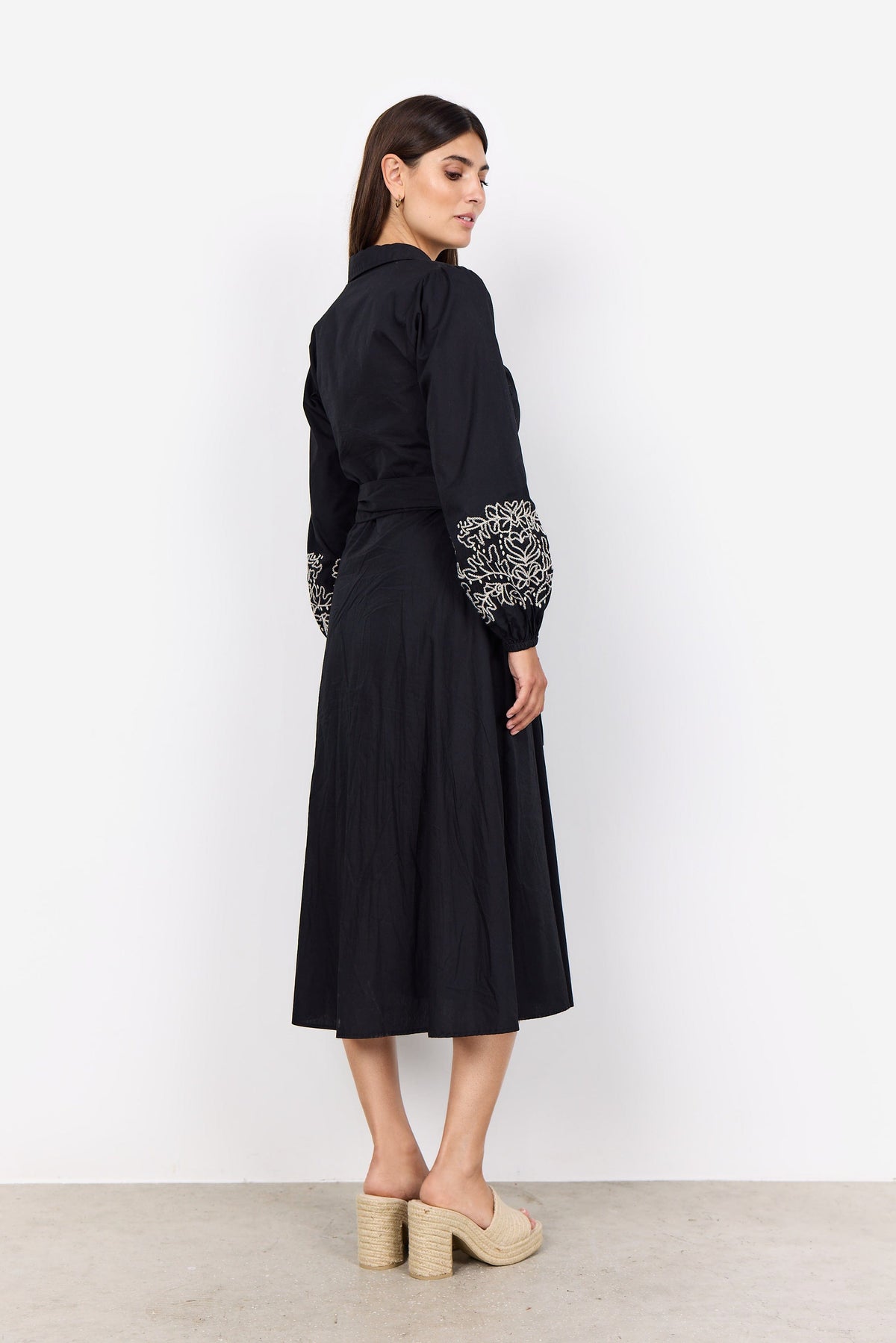 Soyaconcept Embroderie Sleeve Dress