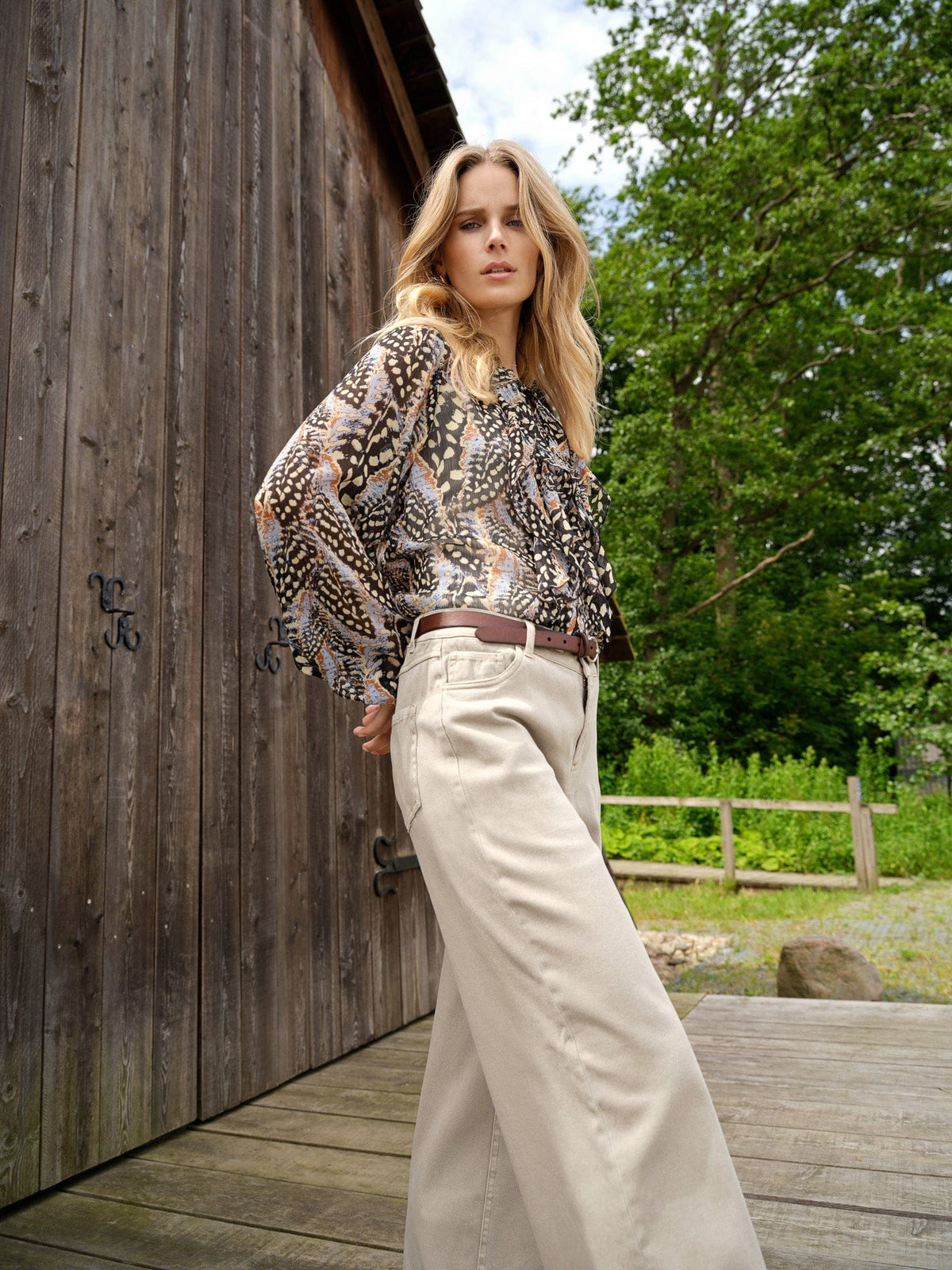 Soyaconcept Wide Leg Pocket Jean