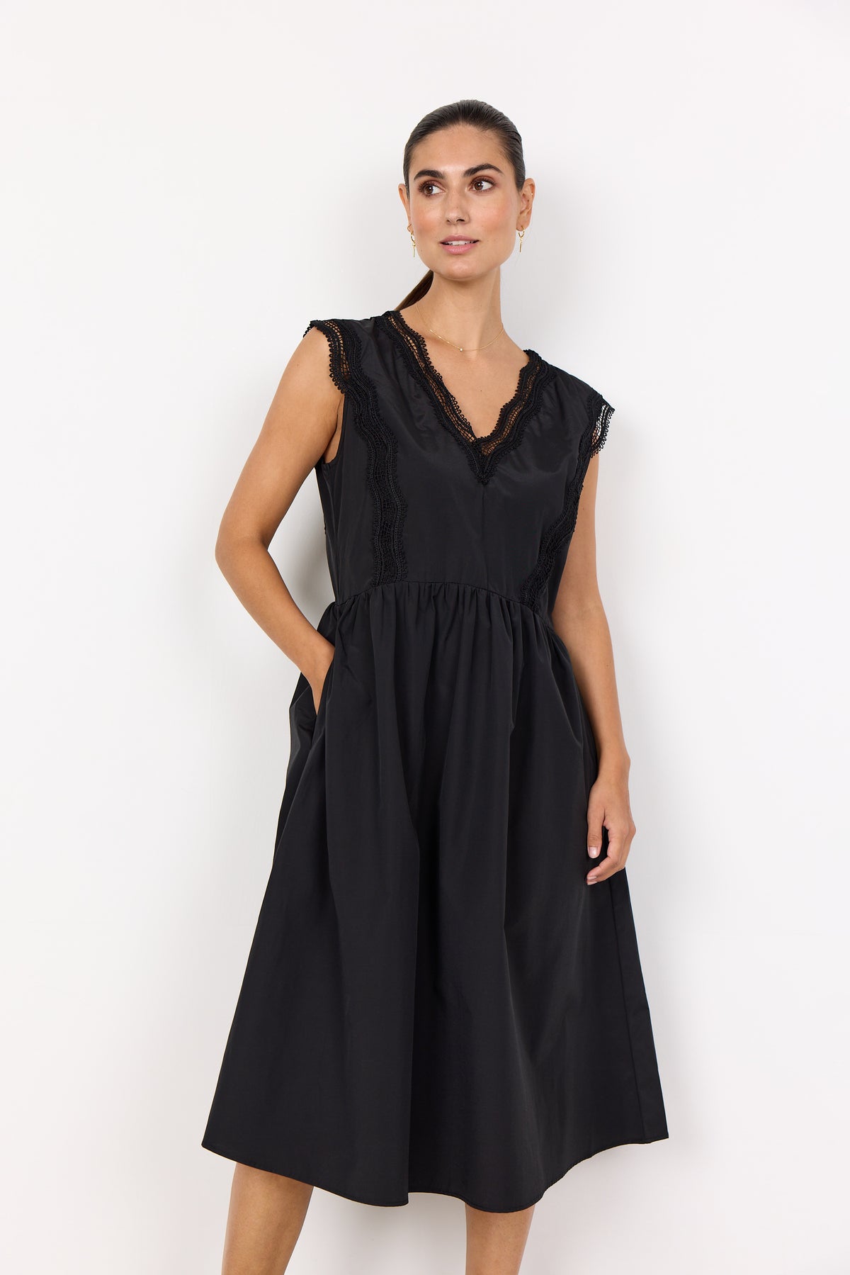 Soyaconcept Lace Trim Dress