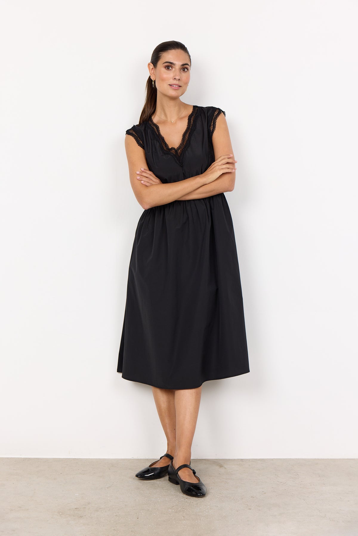 Soyaconcept Lace Trim Dress