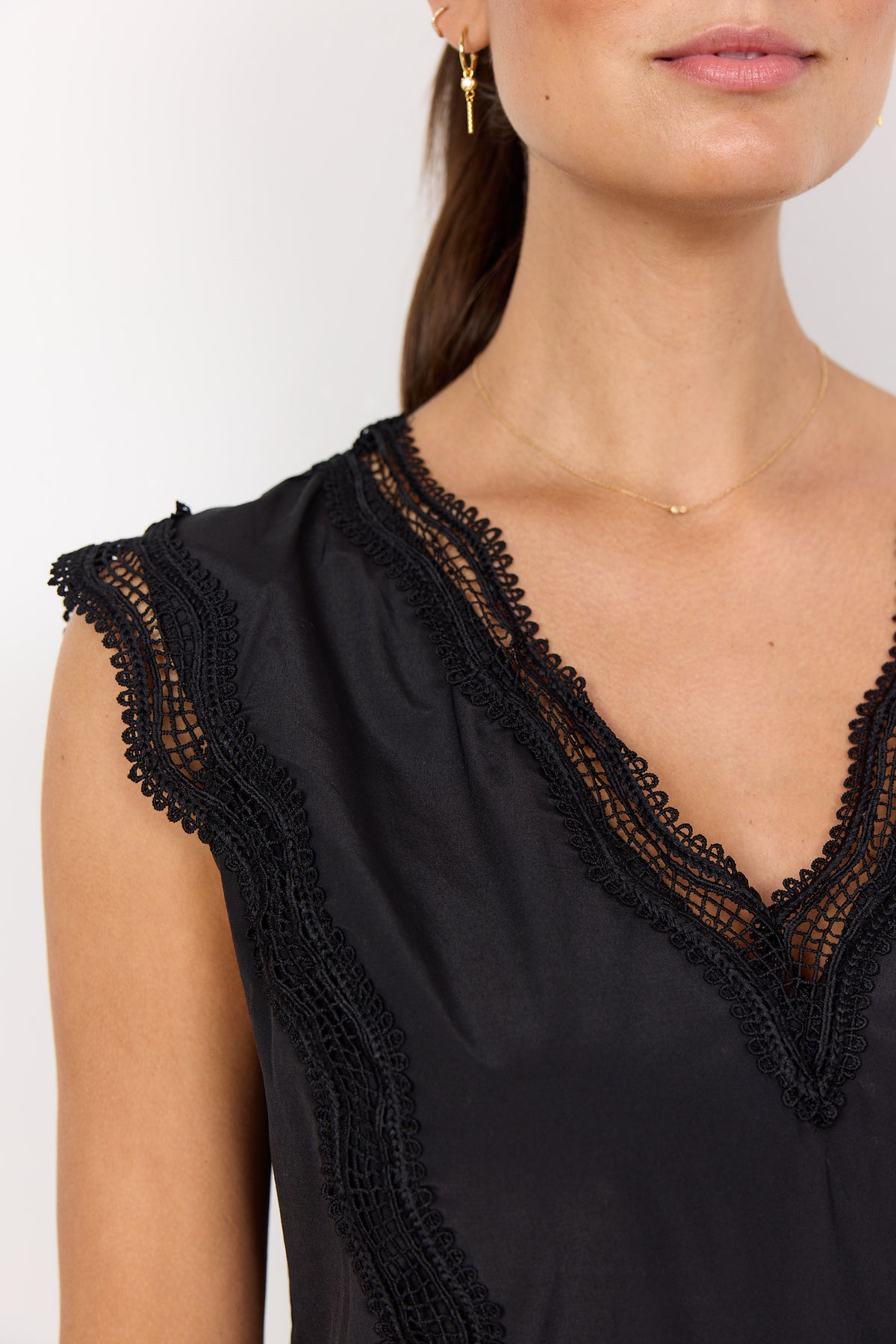 Soyaconcept Lace Trim Dress