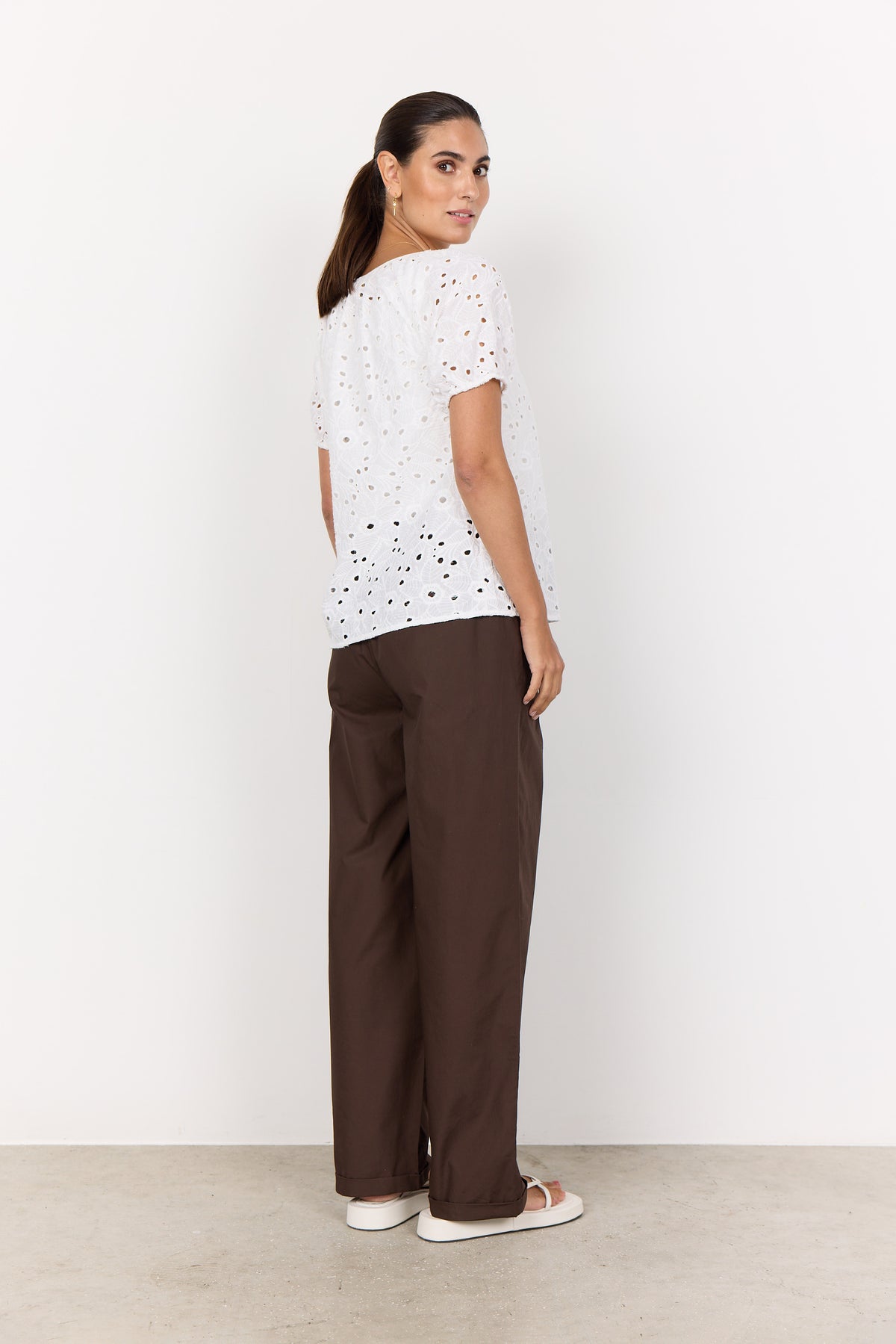 Soyaconcept Embroderie Tie Top