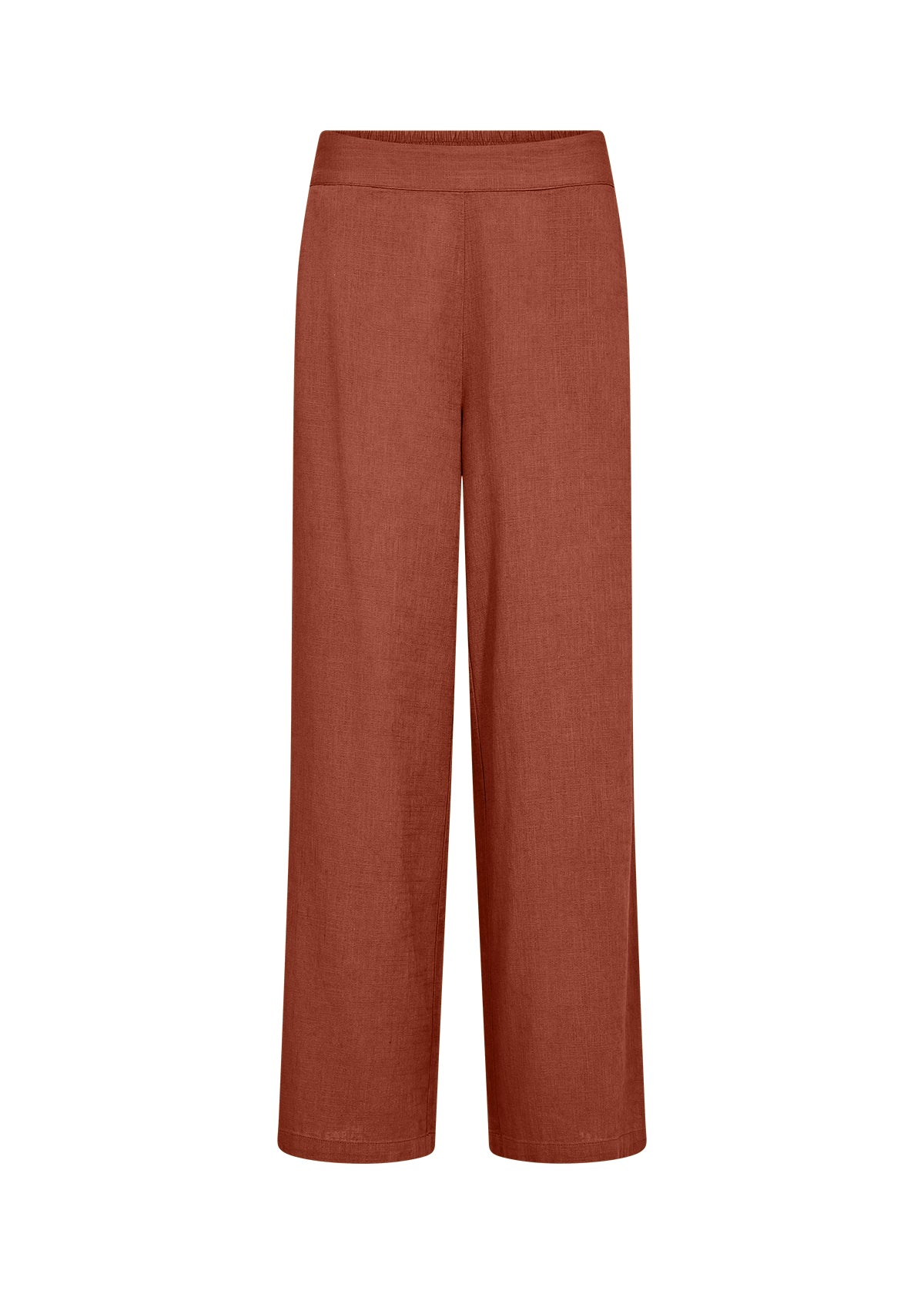 Soyaconcept Ruched Back Linen Trouser