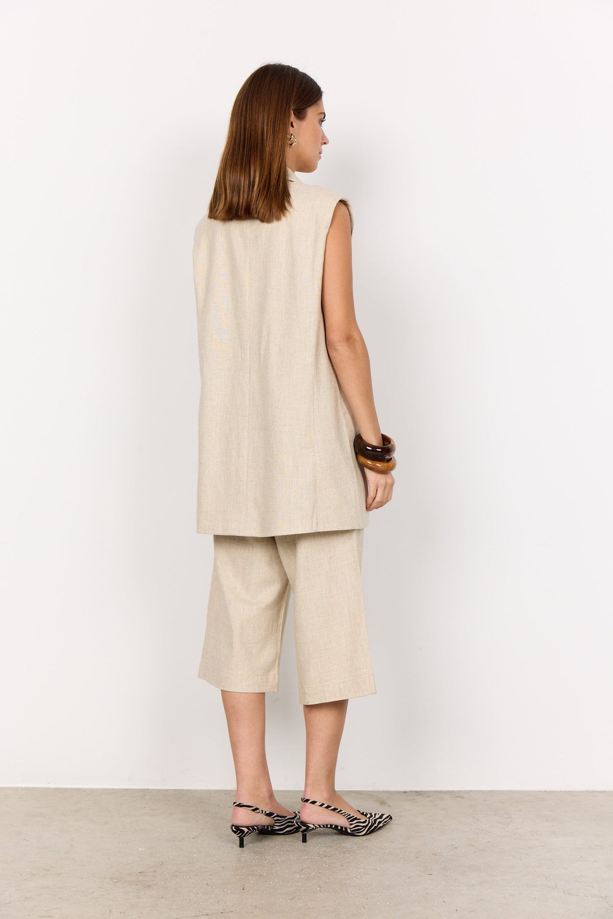 Soyaconcept Button Waistcoat
