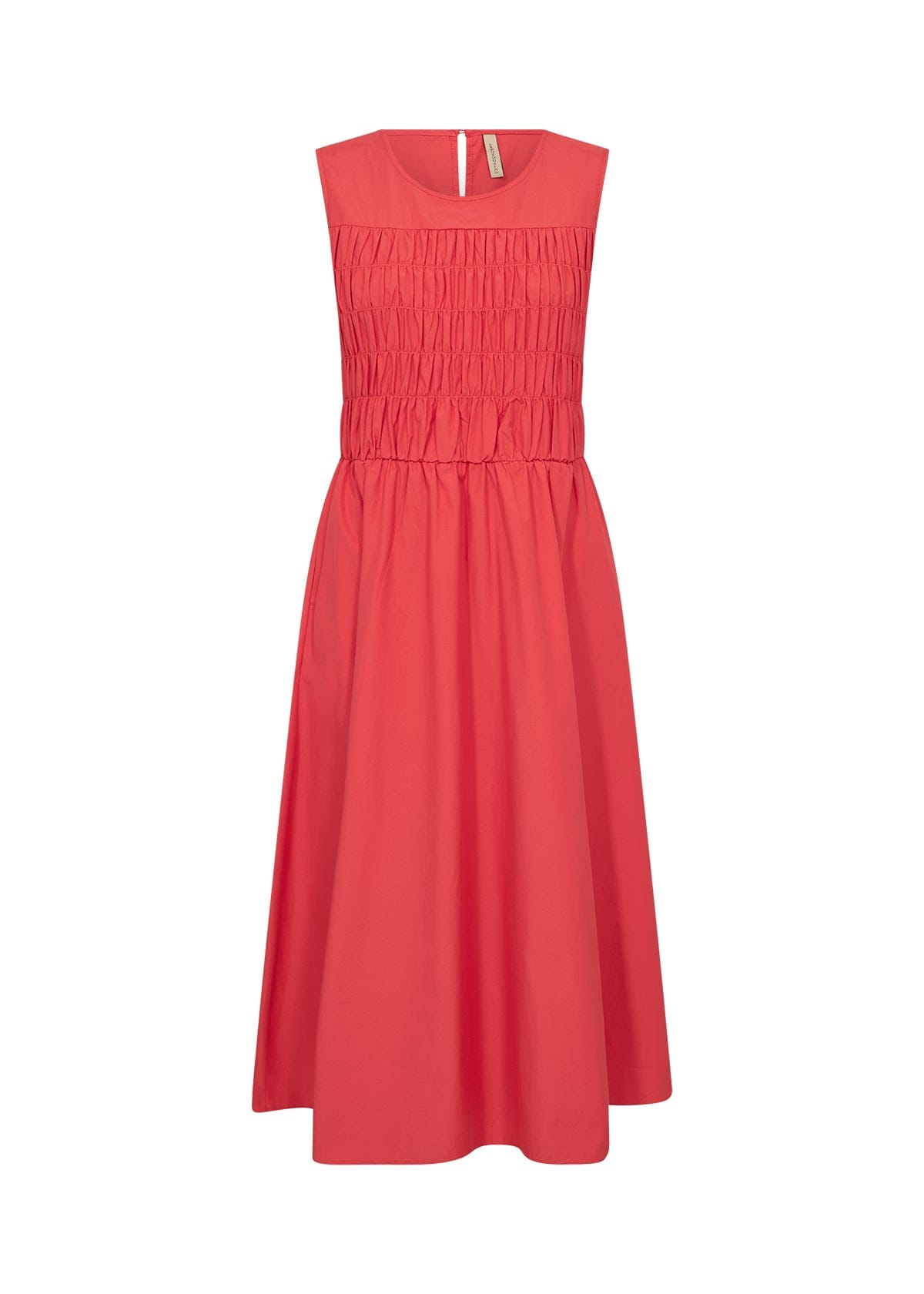 Soyaconcept Shirred Midi Dress