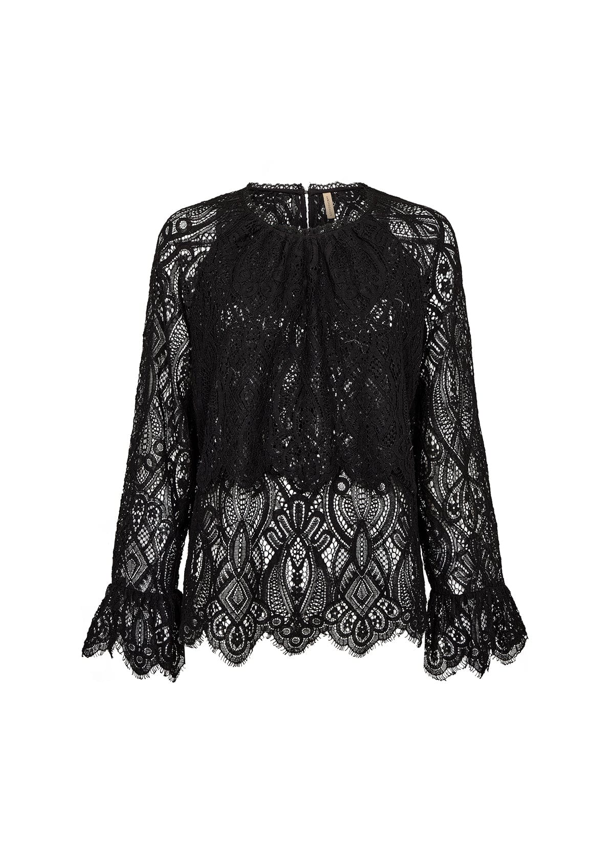 Soyaconcept Scalloped Sleeve Top