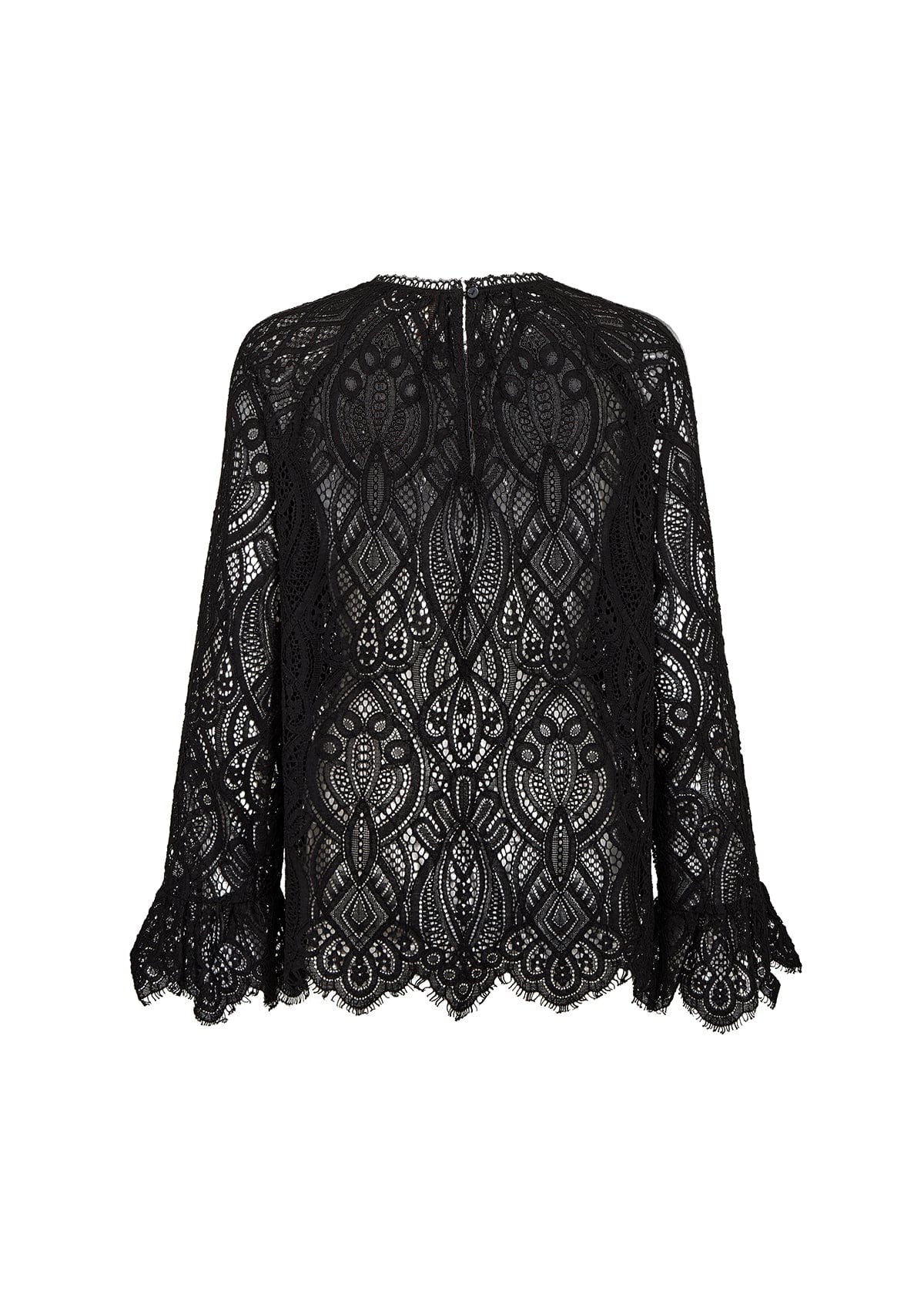 Soyaconcept Scalloped Sleeve Top
