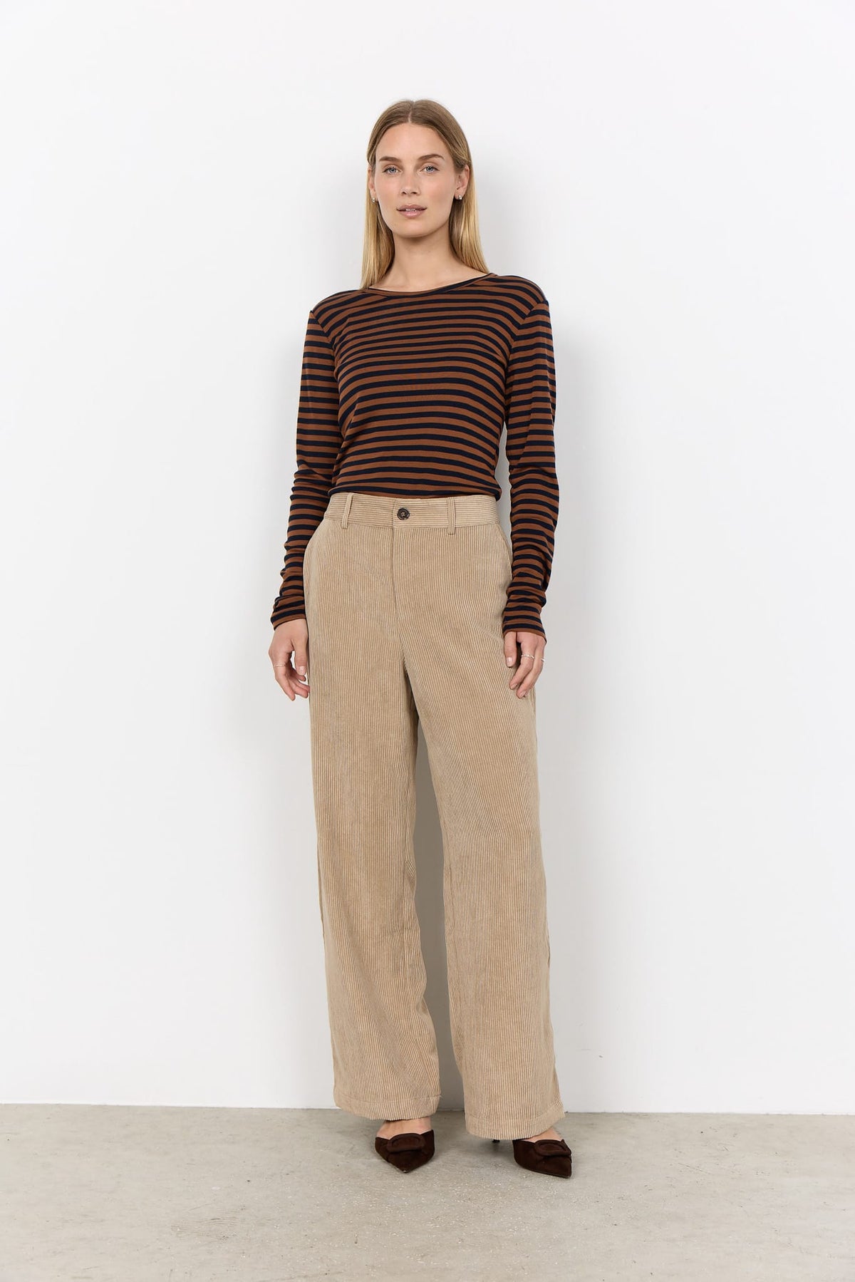 Soyaconcept Wide Cord Trouser