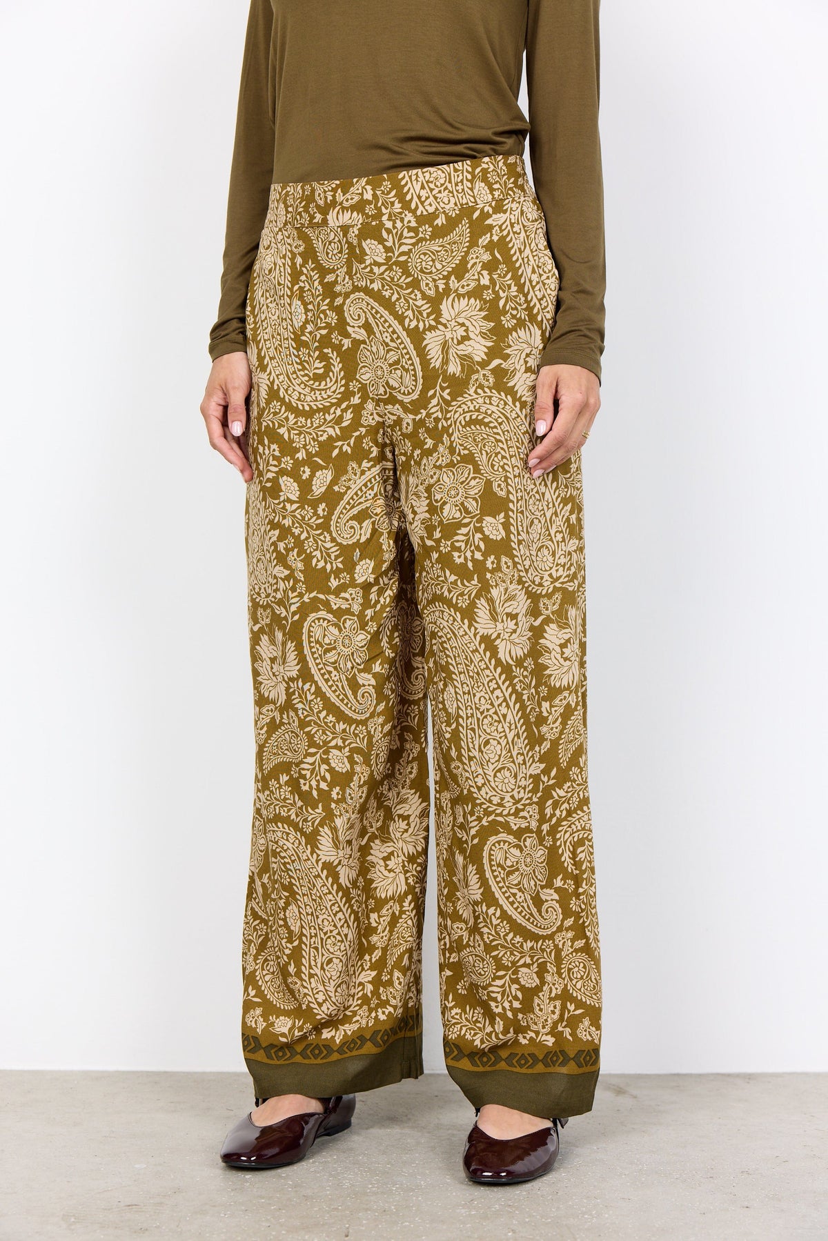 Soyaconcept Paisley Print Trouser