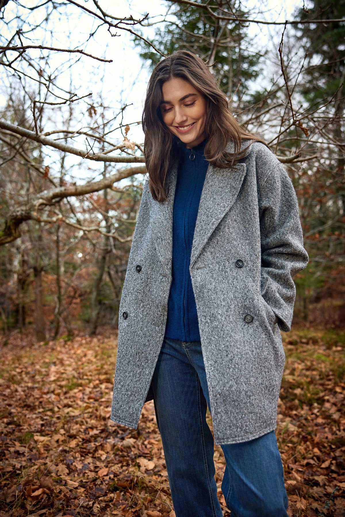 Soyaconcept Double Pocket Zip Knit