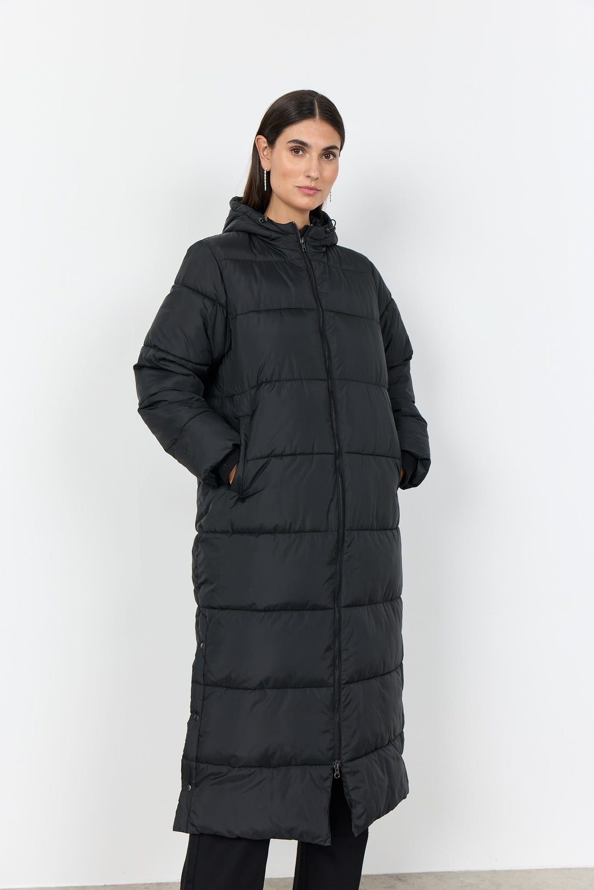 Soyaconcept Side Button Puffa Jacket