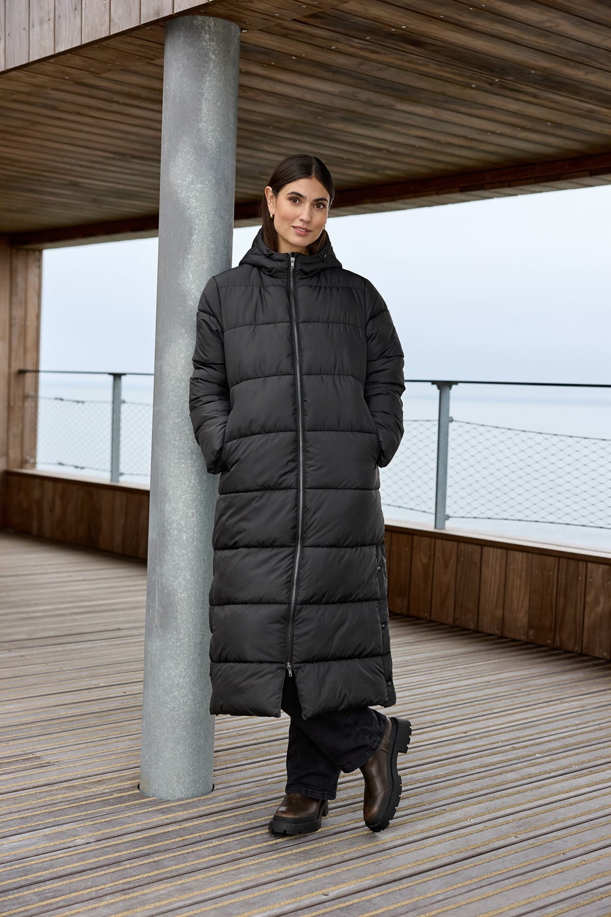Soyaconcept Side Button Puffa Jacket