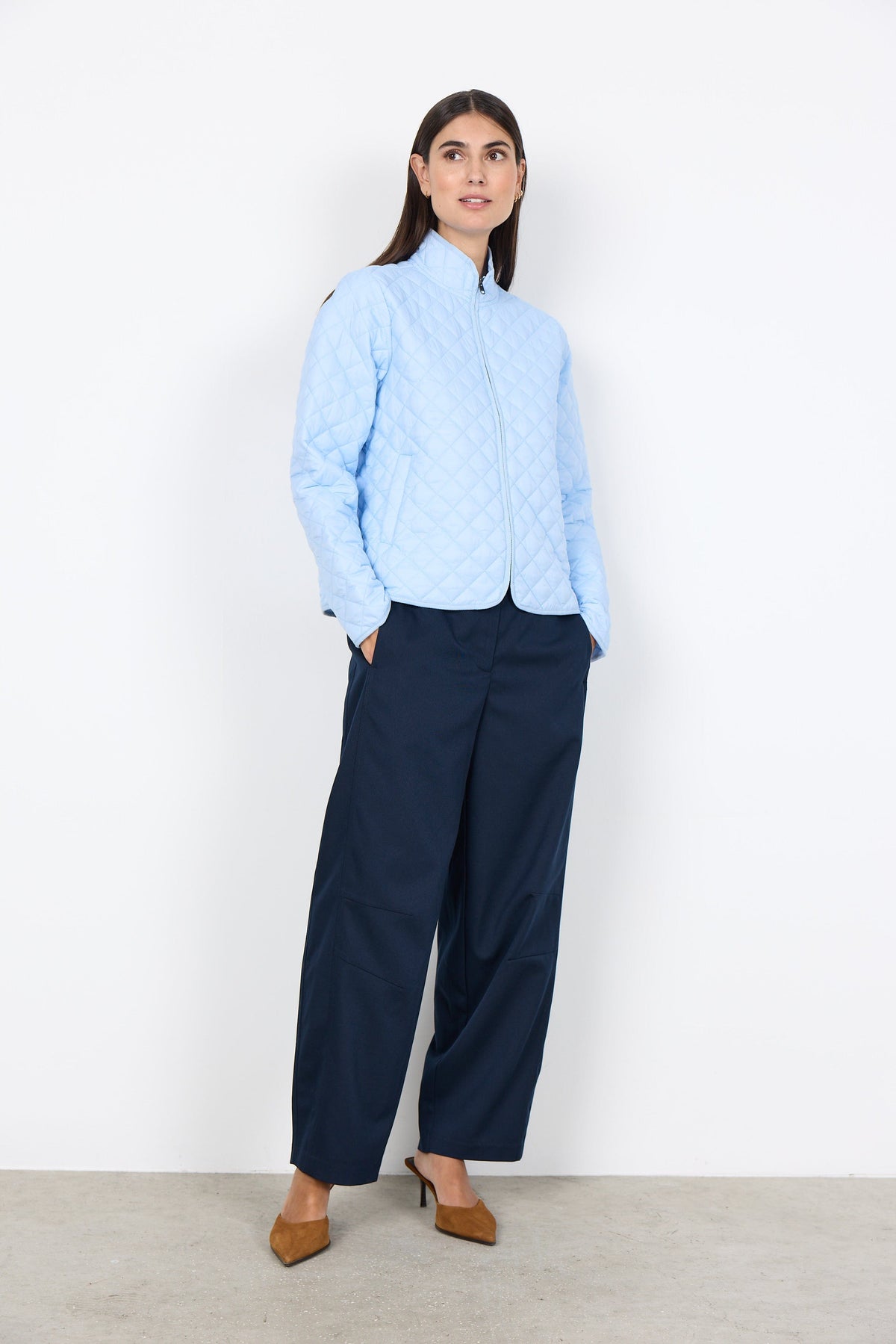 Soyaconcept Diamond Quilted Jacket