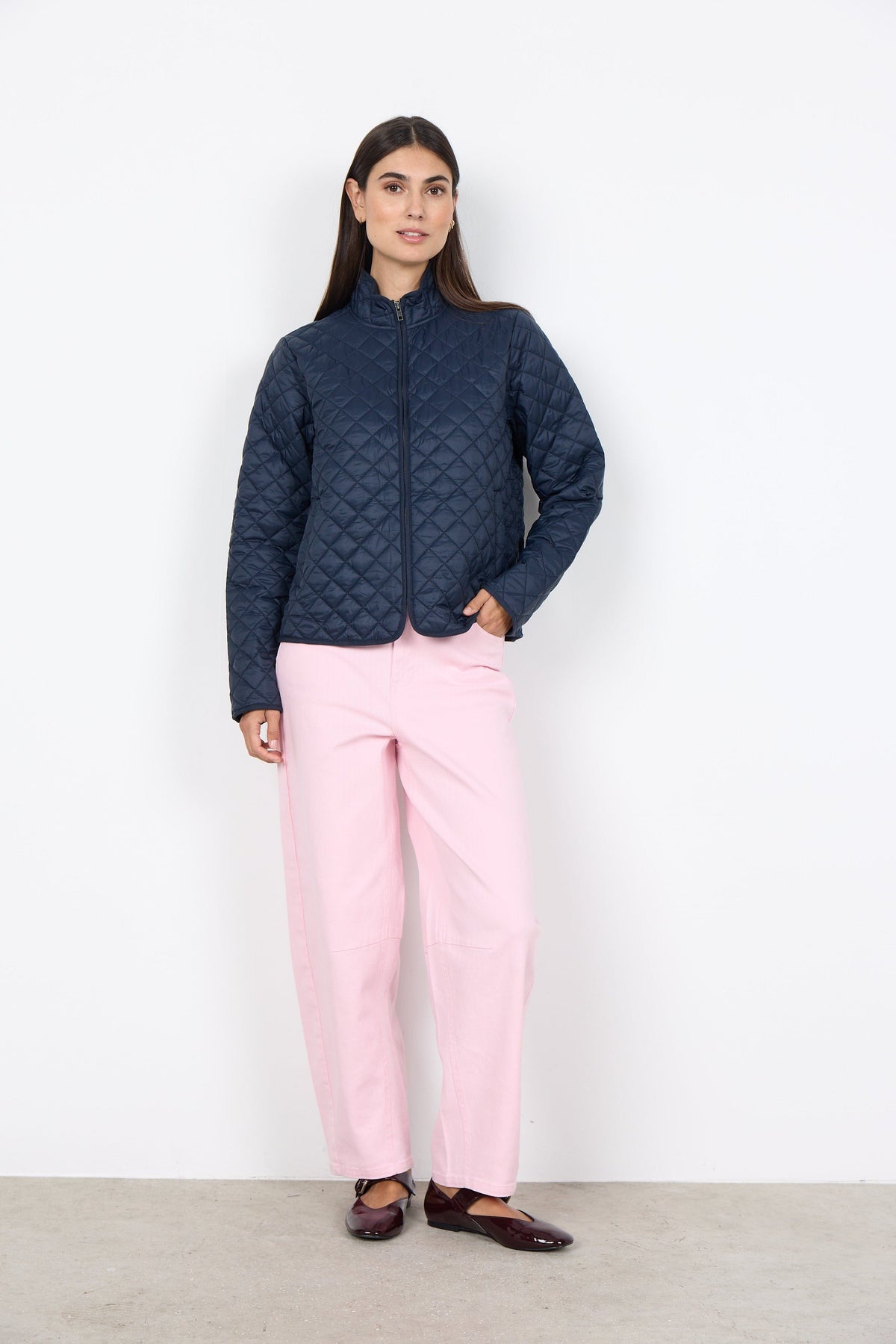 Soyaconcept Diamond Quilted Jacket