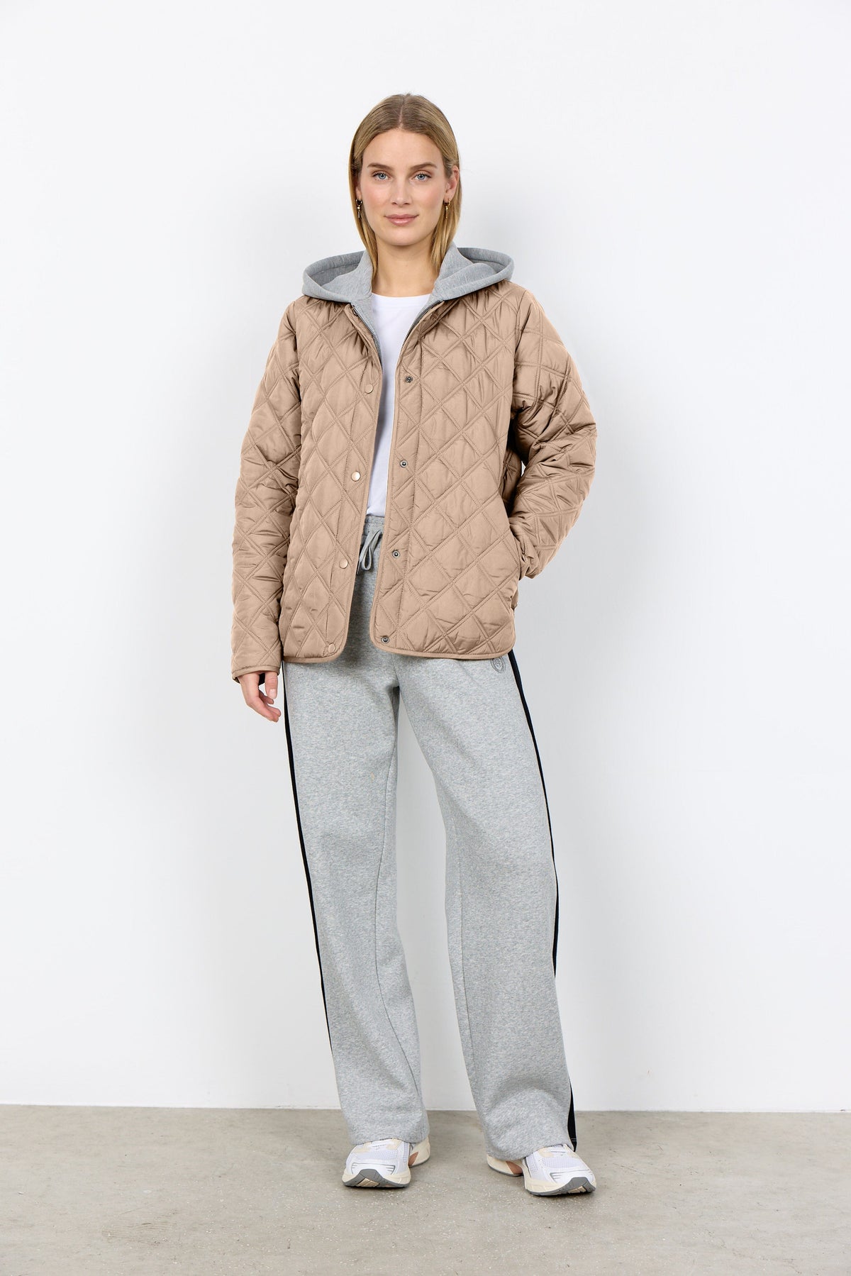 Soyaconcept Detachable Hood Coat