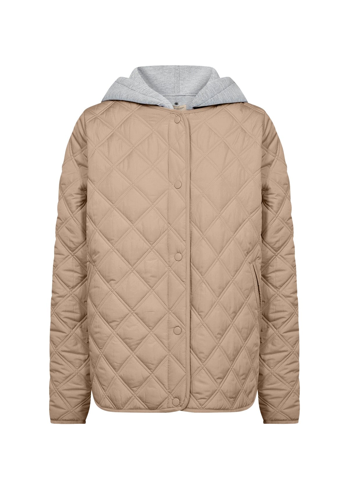 Soyaconcept Detachable Hood Coat