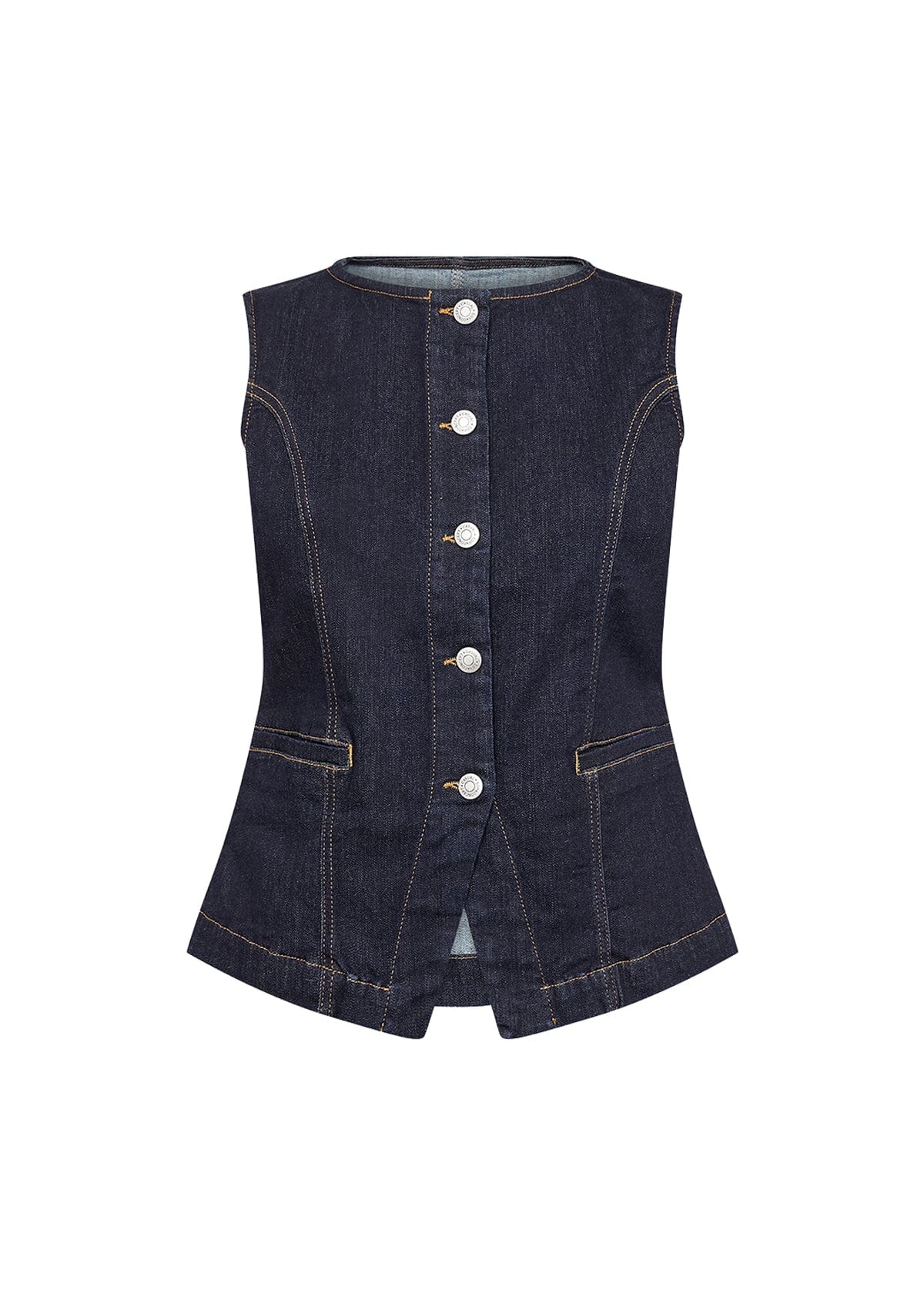 Soyaconcept Denim Waistcoat