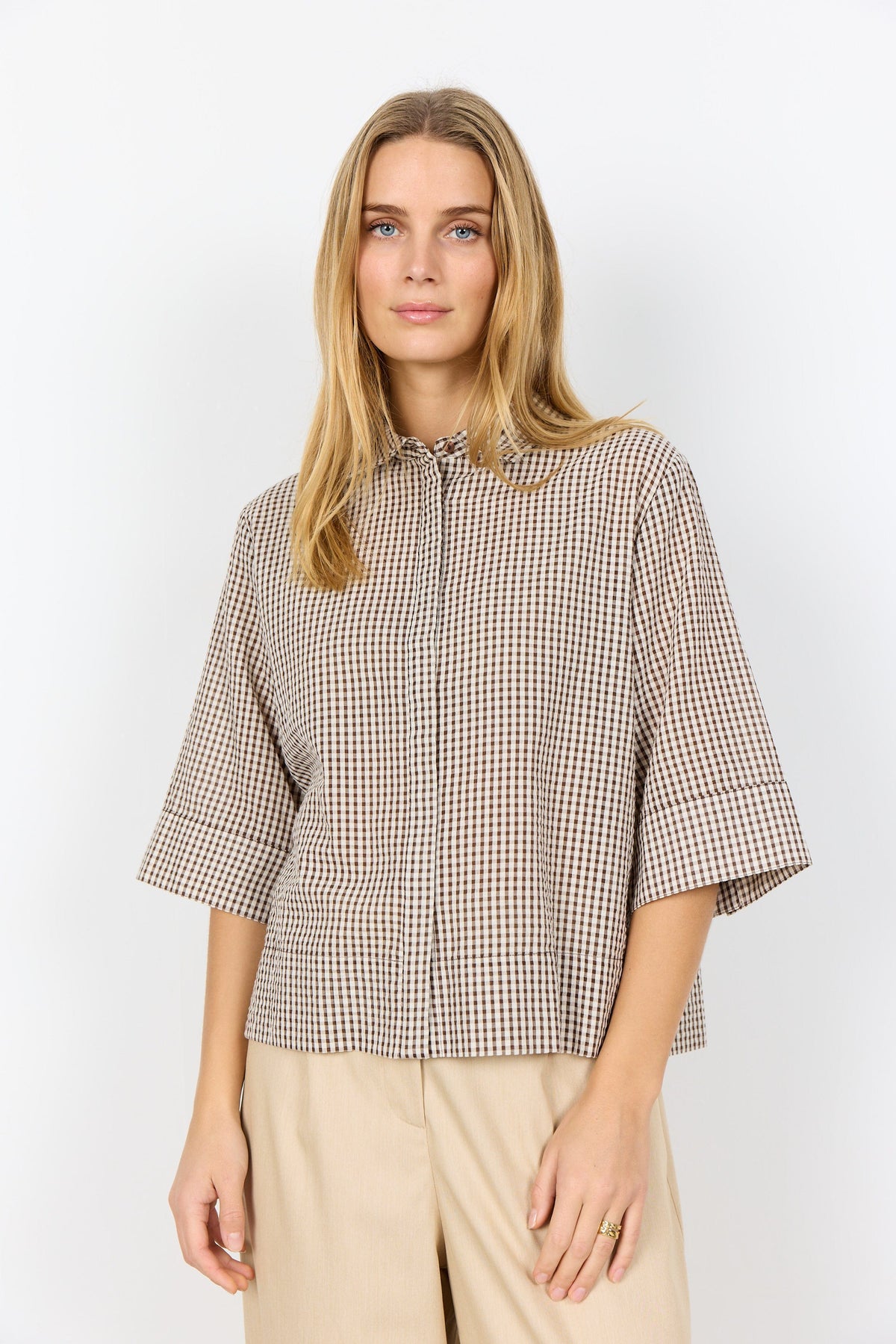 Soyaconcept Gingham Blouse