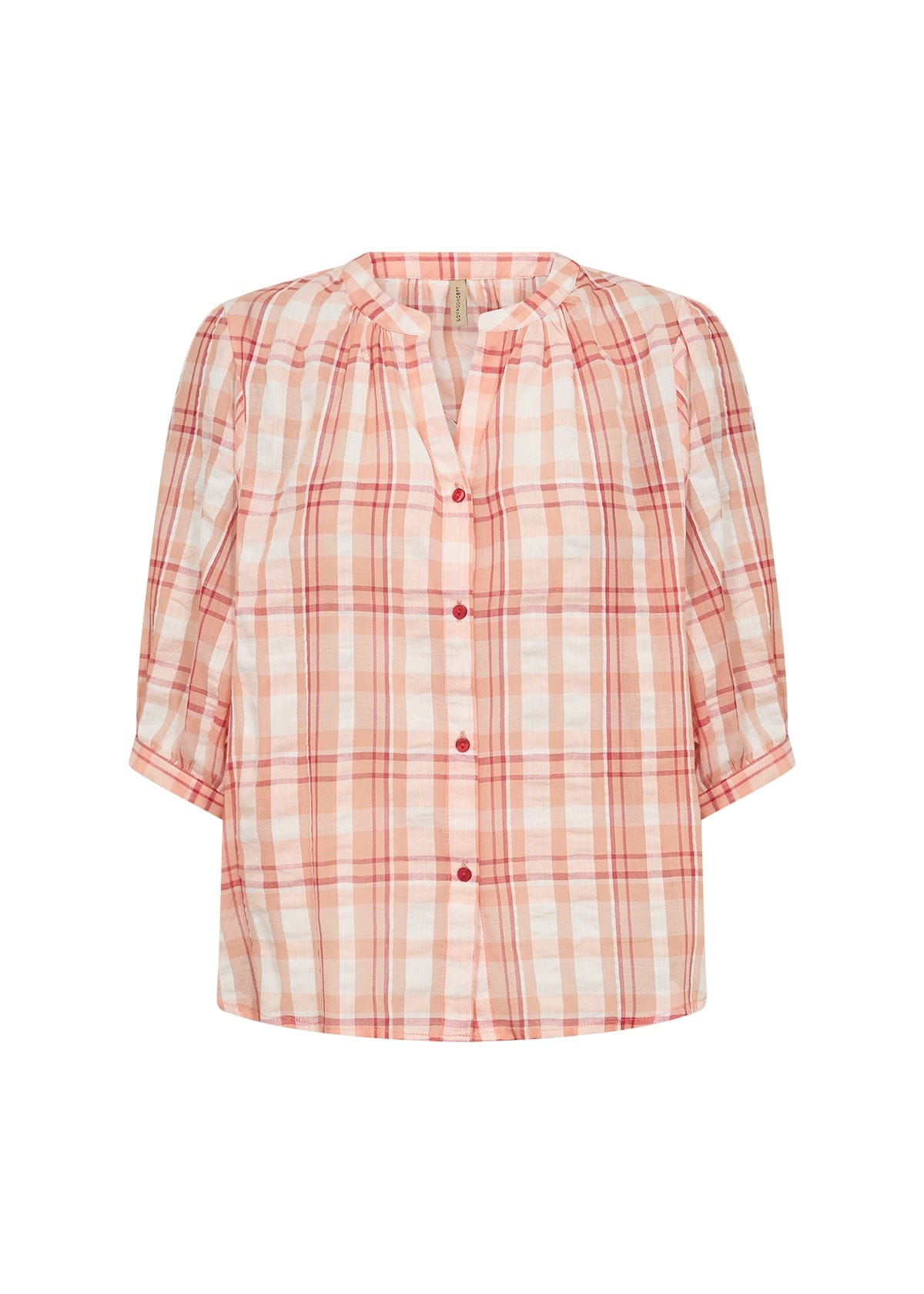 Soyaconcept Plaid Blouse