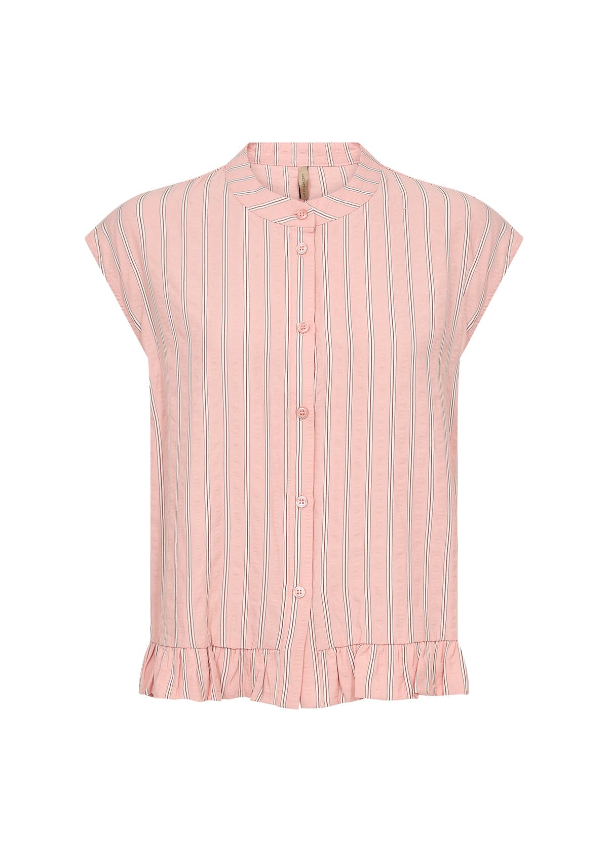 Soyaconcept Striped Frill Blouse