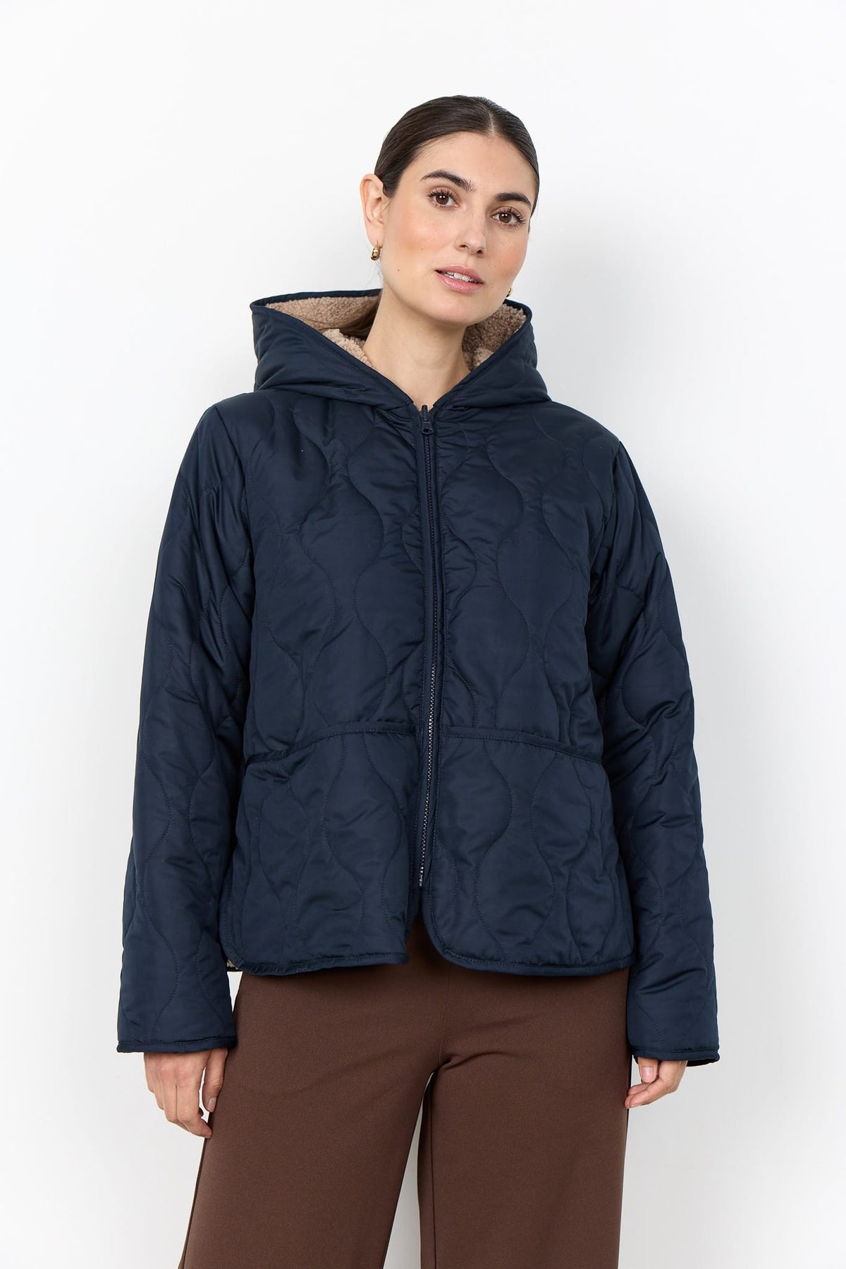 Soyaconcept Reversible Teddy Coat